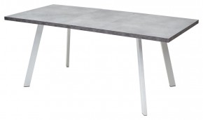 Стол BRICK M 140 Бетон Портленд/ Белый М-City в Советском - sovetskiy.mebel24.online | фото 1