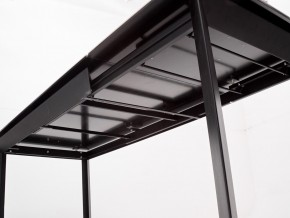 Стол CREMONA 140 HIGH GLOSS STATUARIO Белый мрамор глянцевый, керамика/ черный каркас, ®DISAUR в Советском - sovetskiy.mebel24.online | фото 6