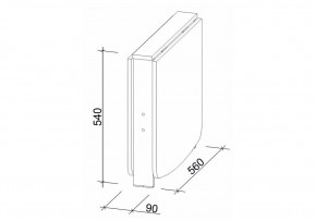 Стол деревянный СтК6 110х56х54 венге высота 54 см в Советском - sovetskiy.mebel24.online | фото