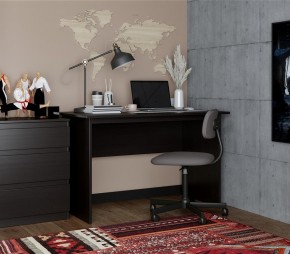Стол КАСТОР письменный 120х65, цвет Дуб Венге в Советском - sovetskiy.mebel24.online | фото 3