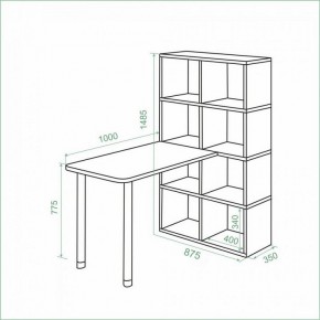 Стол компьютерный Bartolo в Советском - sovetskiy.mebel24.online | фото 2