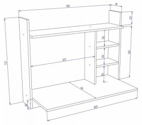 Стол компьютерный Cross СтТ4 в Советском - sovetskiy.mebel24.online | фото 4