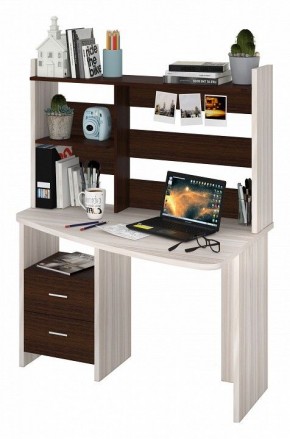 Стол компьютерный Домино Лайт СКЛ-Крл 120+НКЛ-120 в Советском - sovetskiy.mebel24.online | фото 2