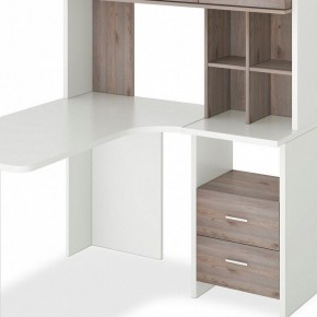 Стол компьютерный Домино Лайт СКЛ-Угл130+НКЛХ120 в Советском - sovetskiy.mebel24.online | фото 4