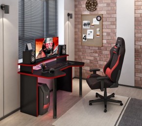 Стол компьютерный Домино Lite СКЛ-Игр140+НКИЛ140 в Советском - sovetskiy.mebel24.online | фото 2
