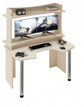 Стол компьютерный Домино Lite СКЛ-Игр140+НКИЛ140ВЛ в Советском - sovetskiy.mebel24.online | фото 2