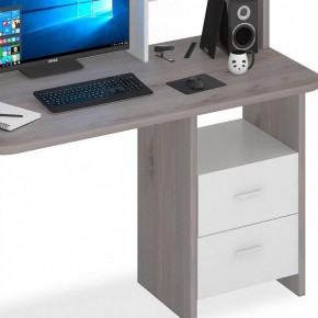 Стол компьютерный Домино Lite СКЛ-Прям120Р+НКЛ-120 в Советском - sovetskiy.mebel24.online | фото 3
