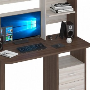 Стол компьютерный Домино Lite СКЛ-Прям120Р+НКЛ-120 в Советском - sovetskiy.mebel24.online | фото 3