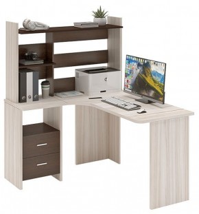 Стол компьютерный Домино Lite СКЛ-Угл130+НКЛ-120 в Советском - sovetskiy.mebel24.online | фото 2