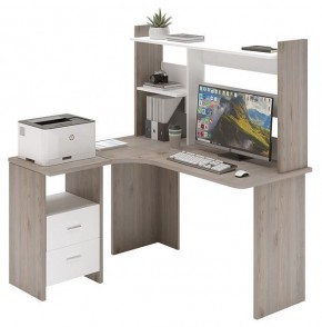 Стол компьютерный Домино Lite СКЛ-Угл130+НКЛ-130 в Советском - sovetskiy.mebel24.online | фото 2