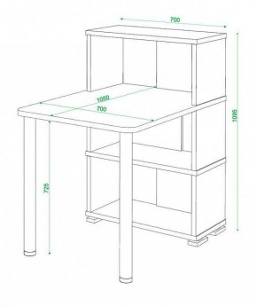 Стол компьютерный Домино СБ-10М3 в Советском - sovetskiy.mebel24.online | фото 4