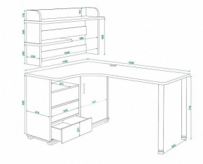 Стол компьютерный Домино СР-145М в Советском - sovetskiy.mebel24.online | фото 5