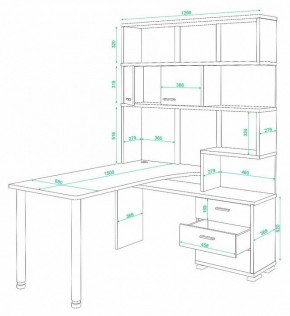Стол компьютерный Домино СР-420/150 в Советском - sovetskiy.mebel24.online | фото 2
