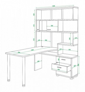 Стол компьютерный Домино СР-420130 в Советском - sovetskiy.mebel24.online | фото 5