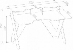 Стол компьютерный КСТ-118 в Советском - sovetskiy.mebel24.online | фото 3