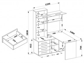 Стол компьютерный КСТ-14Л в Советском - sovetskiy.mebel24.online | фото 6