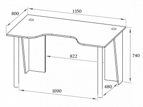 Стол компьютерный КСТ-18 в Советском - sovetskiy.mebel24.online | фото
