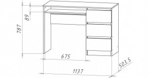 НИЦЦА-11 Стол компьютерный (НЦ.11) в Советском - sovetskiy.mebel24.online | фото 3