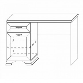 Стол письменный 1200 Сиена в Советском - sovetskiy.mebel24.online | фото 4