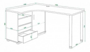 Стол письменный Домино СР-145СМ в Советском - sovetskiy.mebel24.online | фото 5