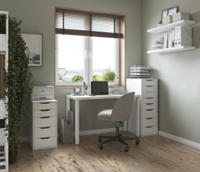 Стол письменный Ингар, 140x75, белый в Советском - sovetskiy.mebel24.online | фото 2