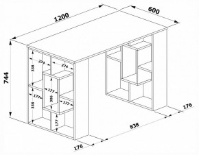 Стол письменный СПм-15 в Советском - sovetskiy.mebel24.online | фото 2