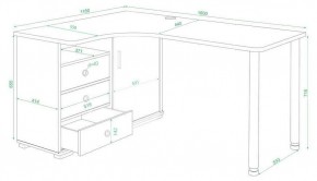 Стол письменный СР-165СМ в Советском - sovetskiy.mebel24.online | фото 2