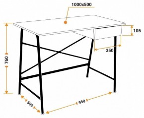 Стол письменный WD-12 в Советском - sovetskiy.mebel24.online | фото 10