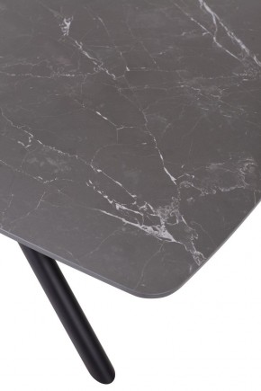 Стол RIVOLI 140 MATT BLACK MARBLE SOLID CERAMIC / BLACK, ®DISAUR в Советском - sovetskiy.mebel24.online | фото 10
