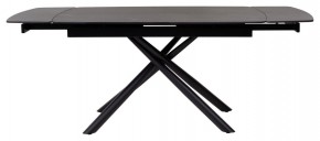 Стол RIVOLI 140 MATT BLACK MARBLE SOLID CERAMIC / BLACK, ®DISAUR в Советском - sovetskiy.mebel24.online | фото 2