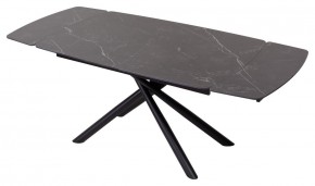 Стол RIVOLI 140 MATT BLACK MARBLE SOLID CERAMIC / BLACK, ®DISAUR в Советском - sovetskiy.mebel24.online | фото 3