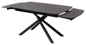 Стол RIVOLI 140 MATT BLACK MARBLE SOLID CERAMIC / BLACK, ®DISAUR в Советском - sovetskiy.mebel24.online | фото 6