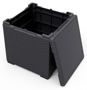 Стол с функцией хранения Виго (Vigo storage box) графит в Советском - sovetskiy.mebel24.online | фото 3