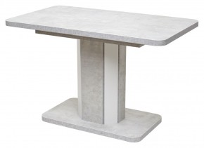 Стол STORK 120 Белый бетон/ Белый М-City в Советском - sovetskiy.mebel24.online | фото 2
