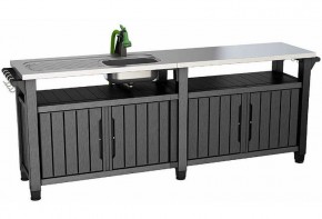 Столик для барбекю 415 Л (Unity Chef 415 L) графит в Советском - sovetskiy.mebel24.online | фото 3