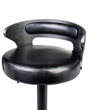Стул барный DOBRIN FRED BLACK, чёрное дерево, чёрный в Советском - sovetskiy.mebel24.online | фото 6