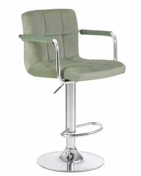 Стул барный DOBRIN KRUGER ARM, мятный велюр (MJ9-87) в Советском - sovetskiy.mebel24.online | фото 2