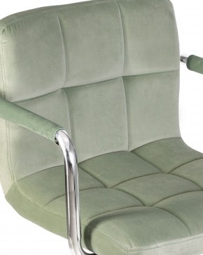 Стул барный DOBRIN KRUGER ARM, мятный велюр (MJ9-87) в Советском - sovetskiy.mebel24.online | фото 7