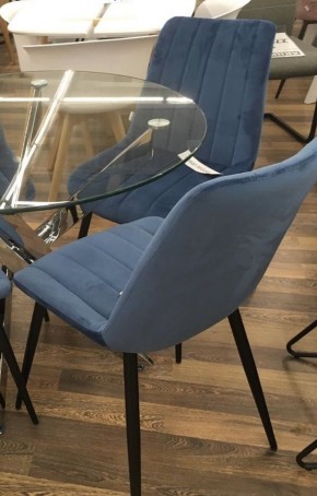 Стул FLIP пепельно-синий, велюр G108-66 М-City в Советском - sovetskiy.mebel24.online | фото 2