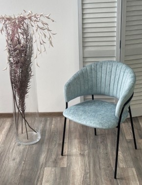 Стул ГЕММА, цвет RAIN 7 breeze, велюр / черный каркас М-City в Советском - sovetskiy.mebel24.online | фото 4