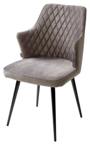 Стул HERMAN 360 град. ГРАФИТ #14, велюр / черный каркас М-City в Советском - sovetskiy.mebel24.online | фото 1