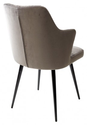 Стул HERMAN 360 град. ГРАФИТ #14, велюр / черный каркас М-City в Советском - sovetskiy.mebel24.online | фото 5