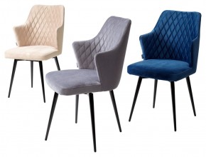 Стул HERMAN 360 град. СИНИЙ #29, велюр / черный каркас М-City в Советском - sovetskiy.mebel24.online | фото 6