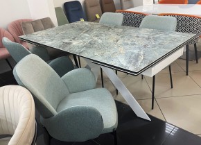 Стул NIKKI VF113 светлая мята / VF115 серо-зеленый М-City в Советском - sovetskiy.mebel24.online | фото 3