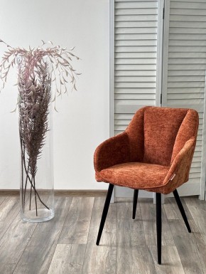Стул REFLET 3018-09 терракотовый, шенилл / черный каркас, ®DISAUR в Советском - sovetskiy.mebel24.online | фото 2