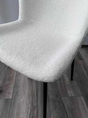 Стул RIYA UF992-01 Белый, teddy / черный каркас М-City в Советском - sovetskiy.mebel24.online | фото 4