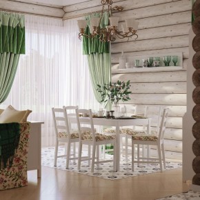 Стул Вествик, массив сосны, цвет белый в Советском - sovetskiy.mebel24.online | фото 4