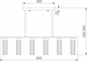 Светильник на штанге Eurosvet Oriens 60166 латунь в Советском - sovetskiy.mebel24.online | фото 3