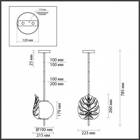 Светильник на штанге Odeon Light Jungle 4864/1 в Советском - sovetskiy.mebel24.online | фото 3