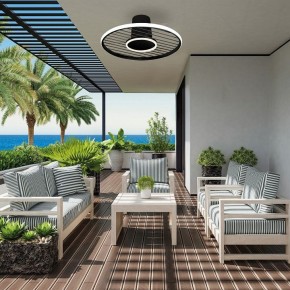 Светильник с вентилятором Mantra Soho 8721 в Советском - sovetskiy.mebel24.online | фото 2